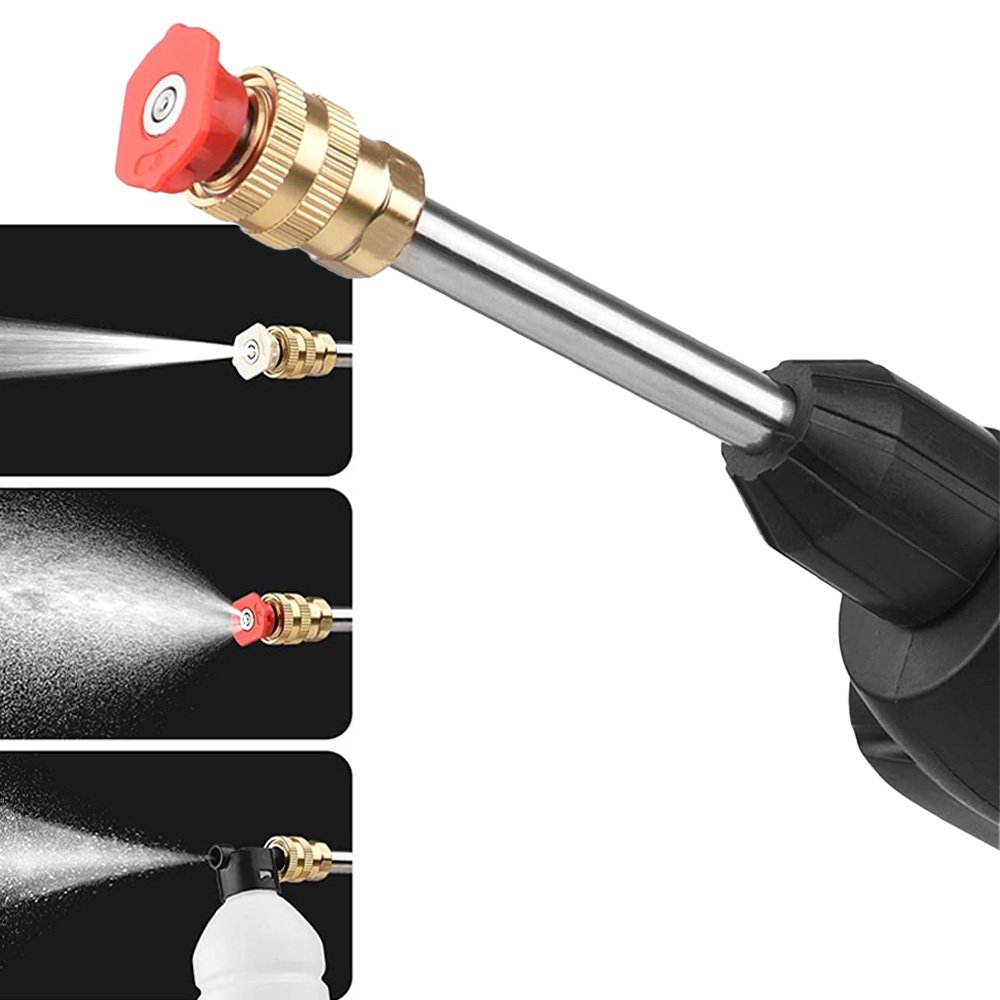 • مضخة فوم بقوة 400 واط وبطارية 8000 مللي أمبير بضمان عام - Image 2