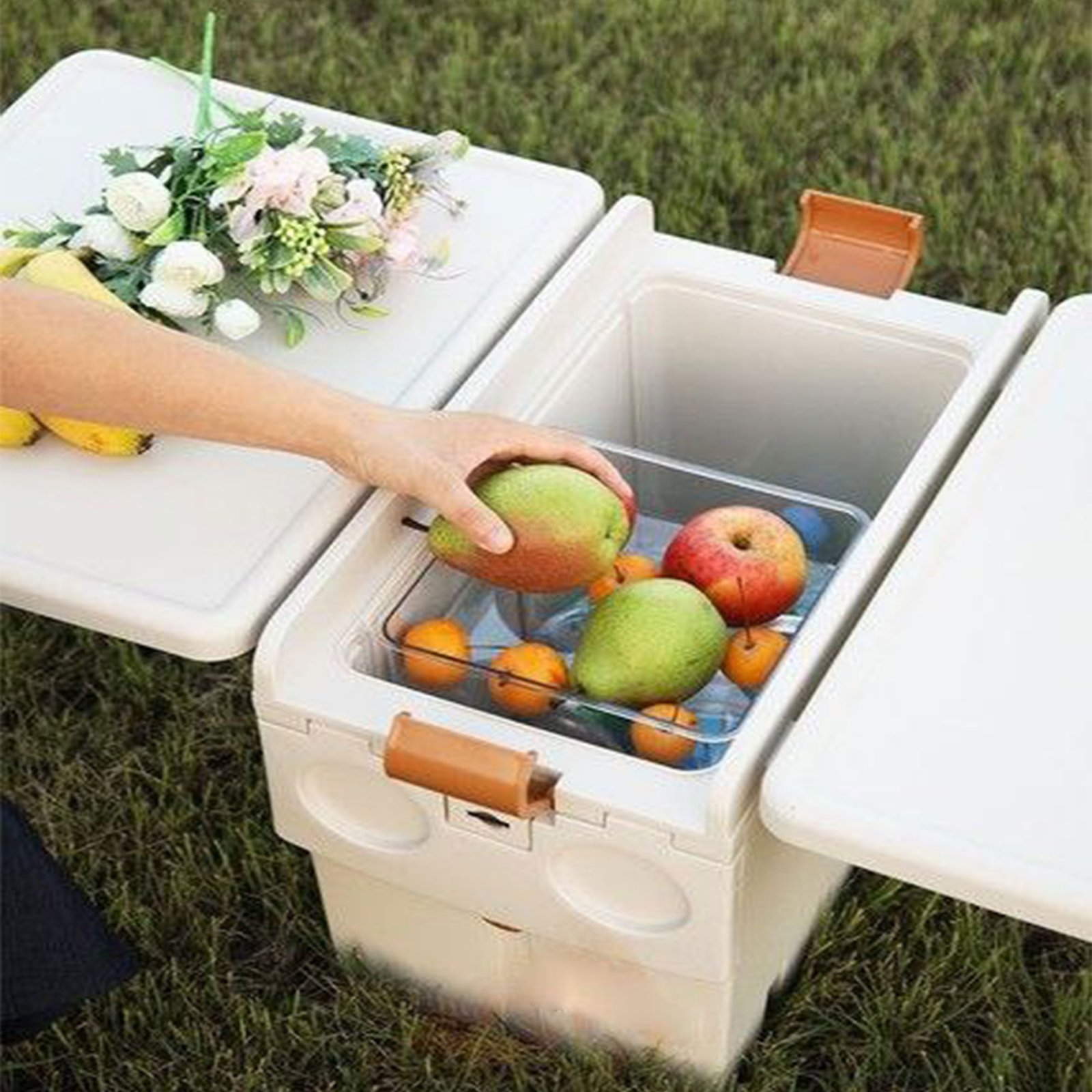 2x1 ثلاجة و ترابيزة قابلة للطي - Image 2