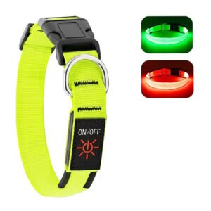 • طوق مضيئ للحيوانات