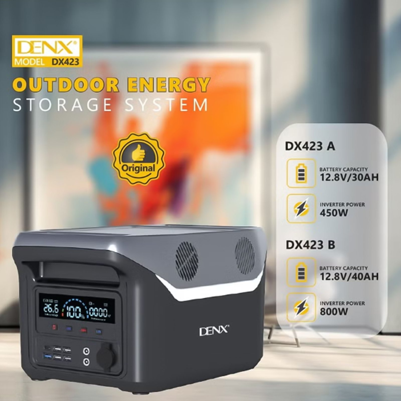 مخزن طاقة من دينكس 450 واط ضمان عامين - Image 4