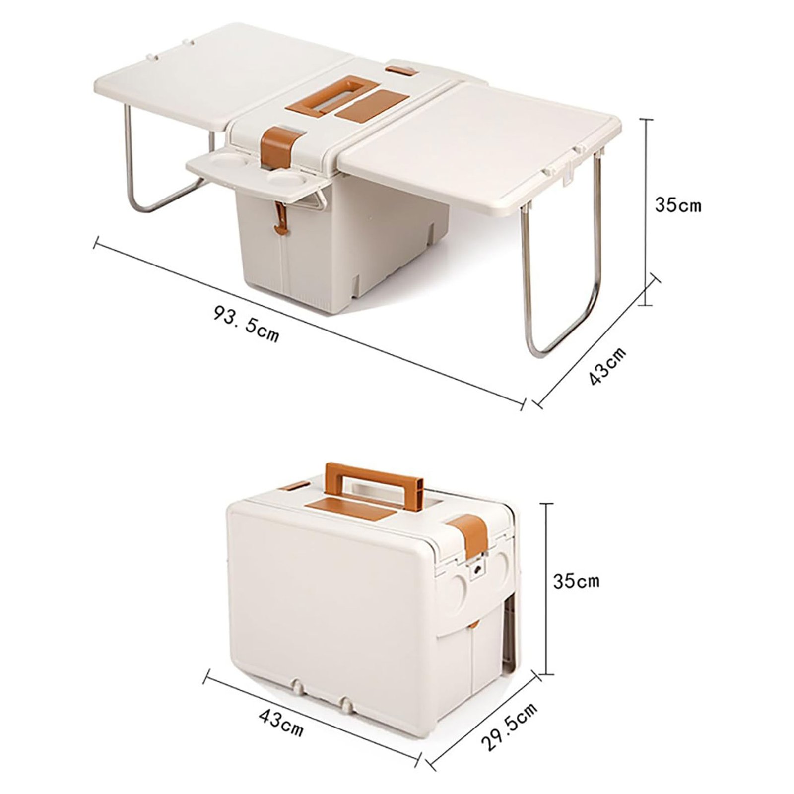 2x1 ثلاجة و ترابيزة قابلة للطي - Image 5