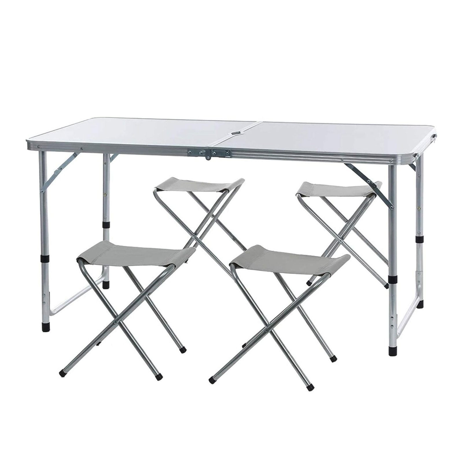 • مجموعة طاولة تخييم قابلة للطي مع كراسي