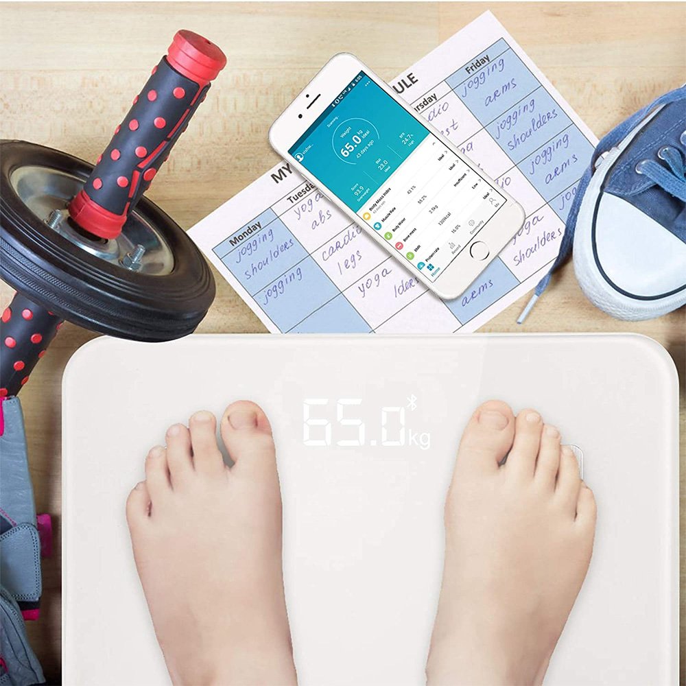• ميزان ديجيتال للجسم بتطبيق ضمان 6 شهور - Image 2